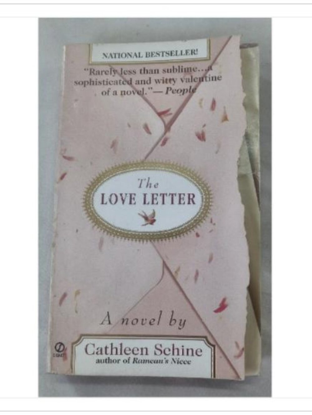 The Love Letter Cathleen Schine 1996 First Signet Printing Book Vintage Novel